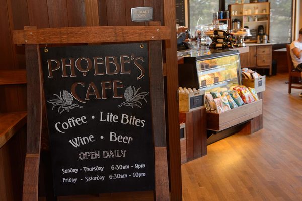 Phoebe's Cafe at Asilomar Conference Grounds - just steps from Asilomar State Beach.