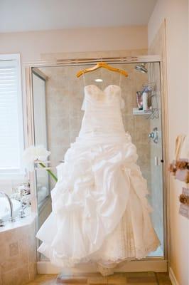 My wife's wedding dress; alterated by Fitrite Alterations (Federal Way)