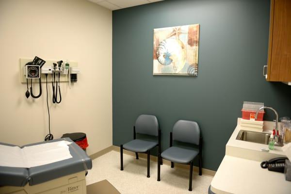 Tampa Bay Family Physicians Examination Room