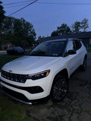 Jeep Compass Finished with Complete Exterior And Interior Package