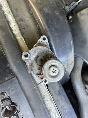 Mercedes belt tensioner replacement