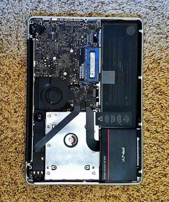 New Solid State Drive Install