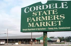 cordele state farmers market sign