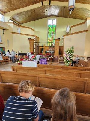 Inside Church