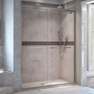 Semi-Frameless shower door