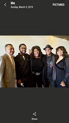 Venita's nephew and some of her Motown Family.