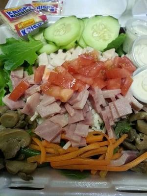 Delicious, fresh, salad