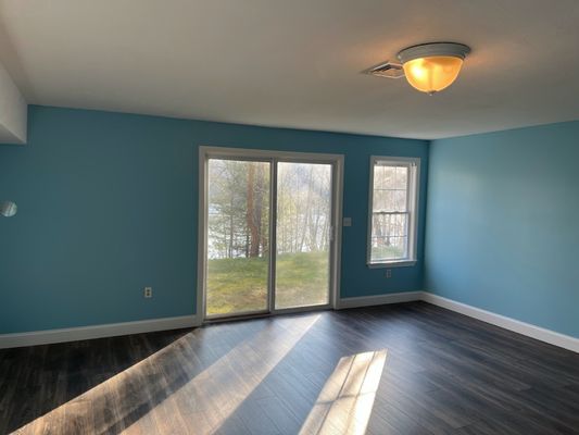 Complete basement remodel.