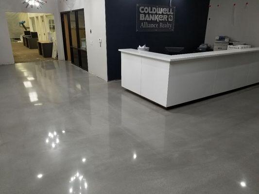 Polished concrete