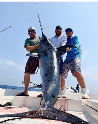 No one ever said you can't catch big fish in a little boat!