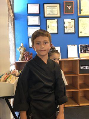 First day of karate