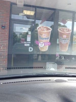 Getting an iced drink on a hot summer day !