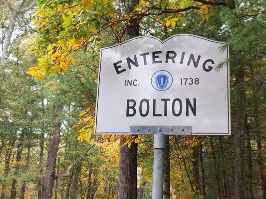 Entering Bolton from Hudson.