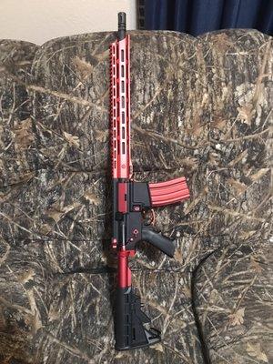 Custom rifles build to customer request