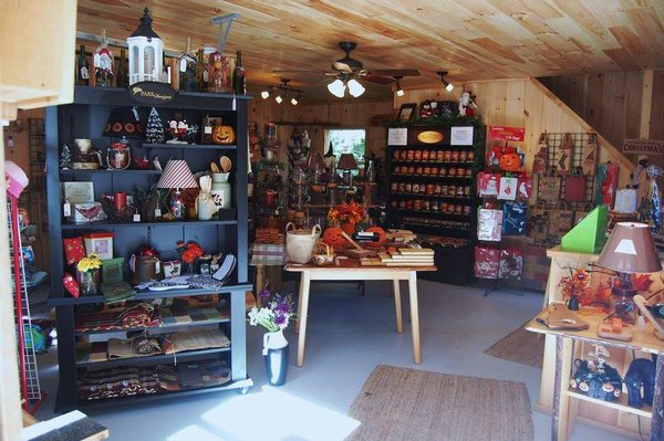 Inside P&S Country Crafts store