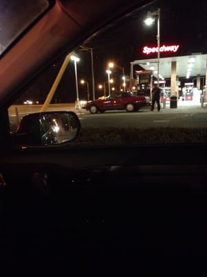 This gas station is now a Speedway