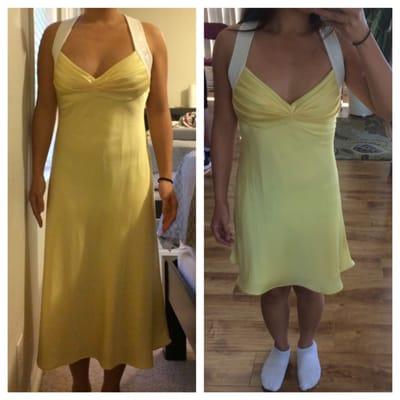 before and after alteration