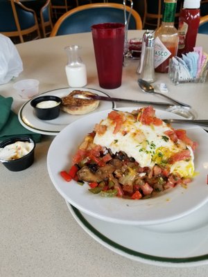 The skillet breakfast.  Best breakfast in town.