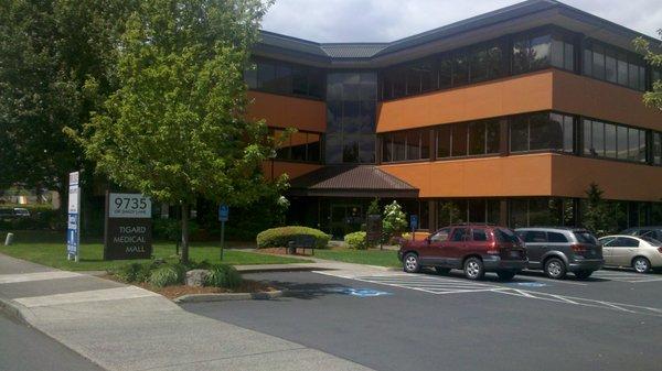 Tigard Medical Mall. Just off Highway 217 and Greenburg Rd. in Tigard.