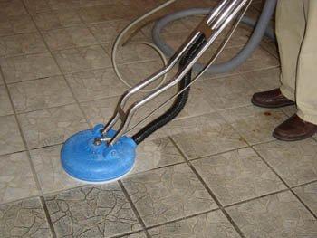 Kitchen Tile and Grout Cleaning...Remarkable!!