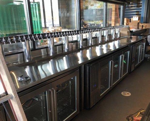 Custom Stainless Steel countertops