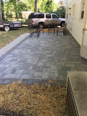 Another after photo of hardscape patio we created (part 3)