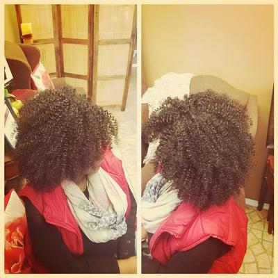 kinky curly virgin hair!