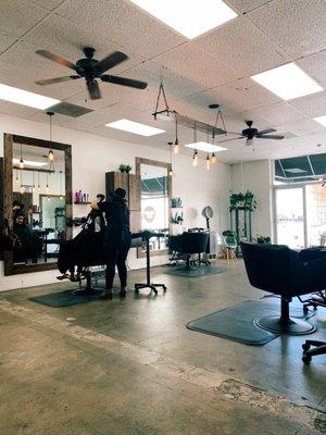 The Kolor Bar Salon- Inside