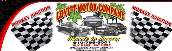 Www, autoloviitt.com, please come see in The monkey juction area!! 4916 Carolina Beach Rd. Near Walmart and beside Pit stop