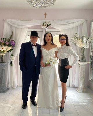 Congratulations to Louis and Cho from Massachusetts married on April 13, 2022