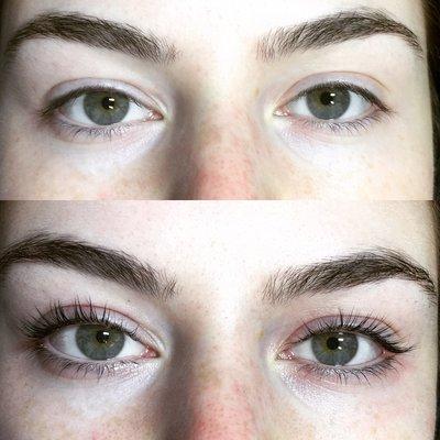 Lash Lift and Tint