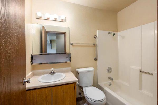 Bathroom at Altamont Apartments in Rohnert Park, CA 94928