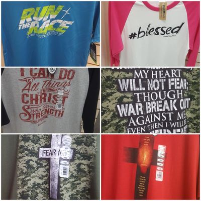 Assorted shirts