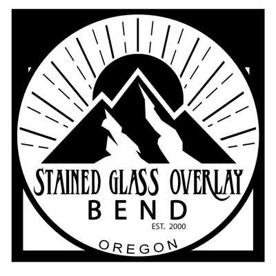 Bend Stained Glass Overlay Bend Logo.