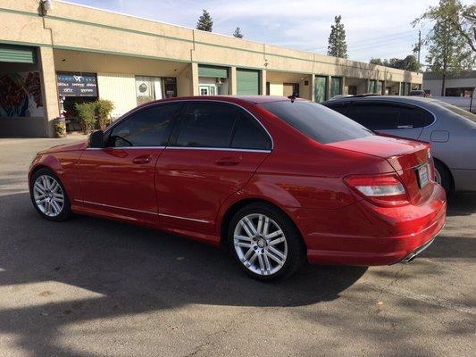 Window tinting One of many good investment you can do to your vehicle... Don't Wait call us today!!! 661.800.8325