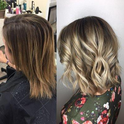 Side view, before & after // Maggje Walker