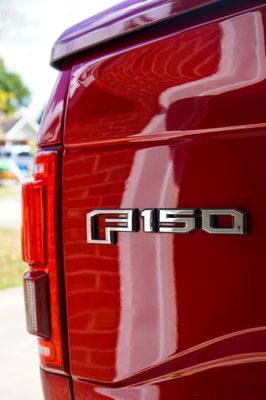 Ford F-150 with a water spot removal.