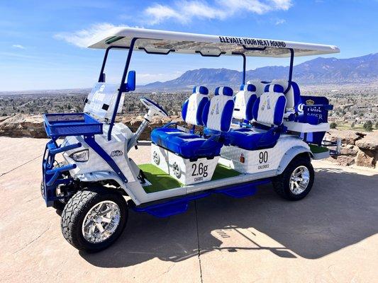 Corona Beer requested a marketing Golf Cart that we built for them