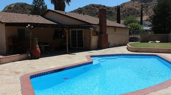 SOLD beautiful Canyon Country pool home!  4 bedroom 2 bath on cul-de-sac.