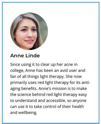 RED LIGHT THERAPY Testimonial