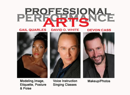 Instructors for singing, modeling, poise, image and talent grooming, getting great photos.