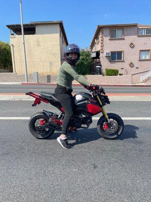 Easy Learning On our 2019 Honda Grom