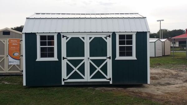 10 x 16 Lexington Series shed, Pre-wired with electricity