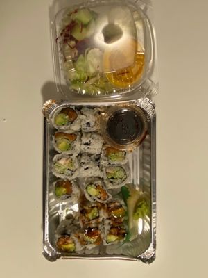 16. Eel Avocado Roll, 12. Alaskan Roll, Boston Roll