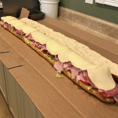 3ft & 6ft subs with fresh Boars Head deli meats and cheeses, made to order.