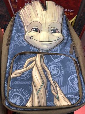 5/13/19. Monday afternoon. I am Groot!! Sweeeeet Groot backpack!! On clearance!! Only five bucks!! Done, and done!!