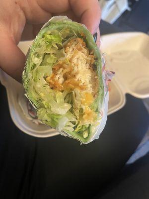 Crispy Chicken Wrap