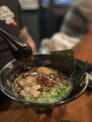 Tonkotsu Black Ramen