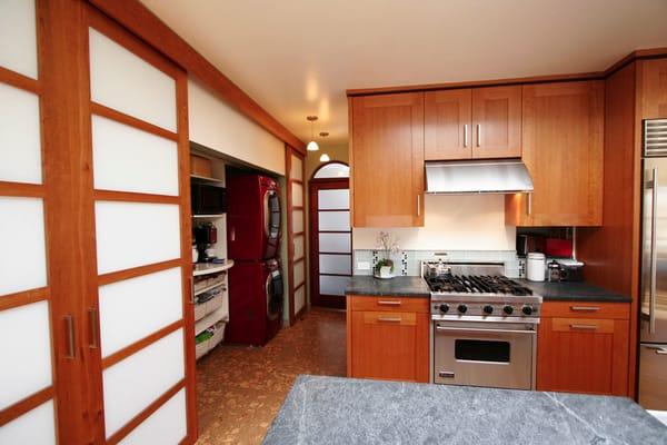 Kitchen and Laundry room