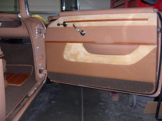 Custom door panels.